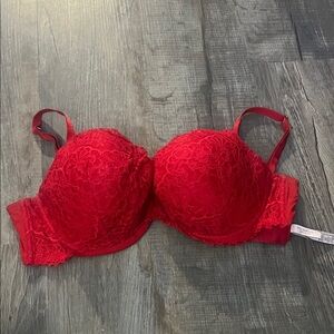 Victoria's Secret Scarlet Lace Bra